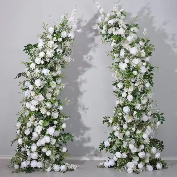 Luxury White & Greenery Wedding Arbor Hire Adelaide